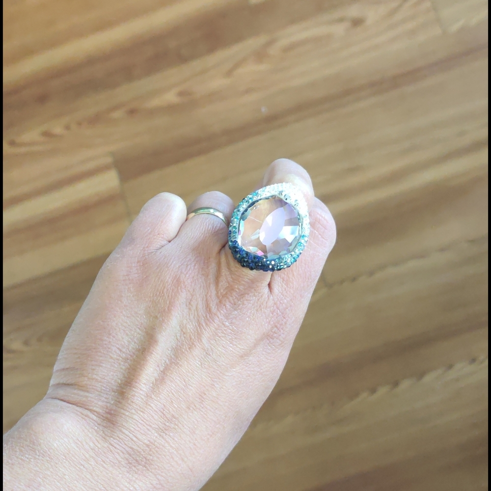 SWAROVSKI hyacinth blue ring - Picture 10 of 16